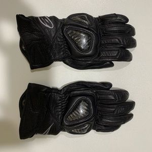 Alpinestars Stella leather motorcycle gloves - EUC